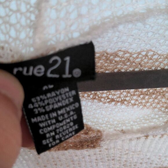 Rue 21 Hooded Knit Pullover - Picture 2 of 3